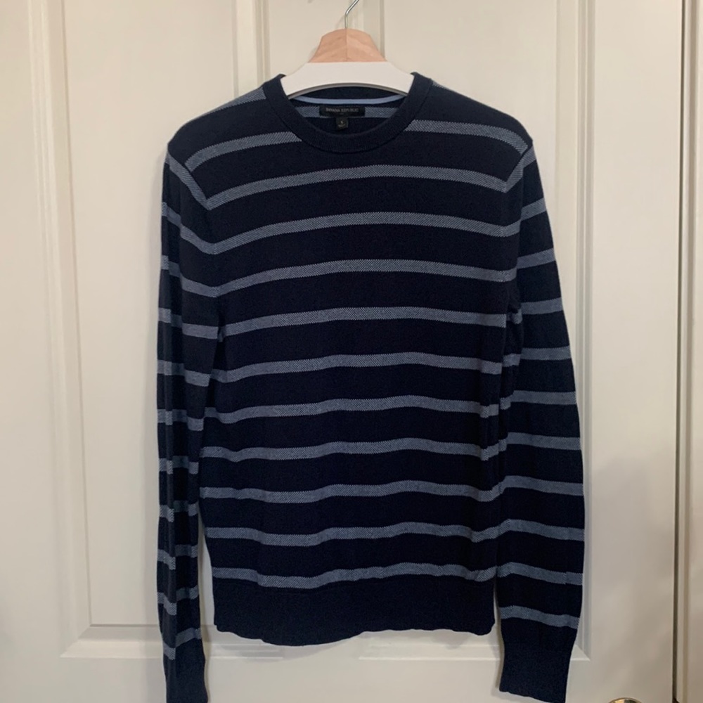 Small Banana Republic men’s striped sweater